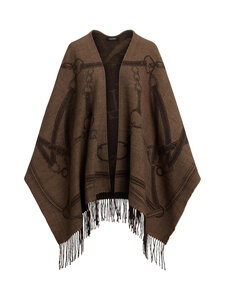 Lauren Ralph Lauren - Viittamallinen poncho - CAMEL/BROWN | Stockmann