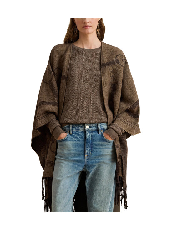 Lauren Ralph Lauren - Viittamallinen poncho - CAMEL/BROWN | Stockmann - photo 4