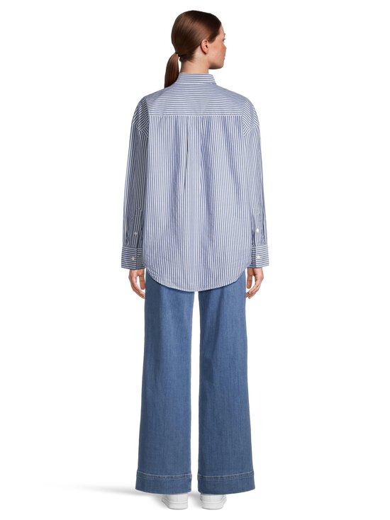 Lexington - Lyocell Blend Striped -paita - 590 BLUE/WHITE STRIPE - photo 3 Lexington - Lyocell Blend Striped -paita - 590 BLUE/WHITE STRIPE | Stockmann - photo 3