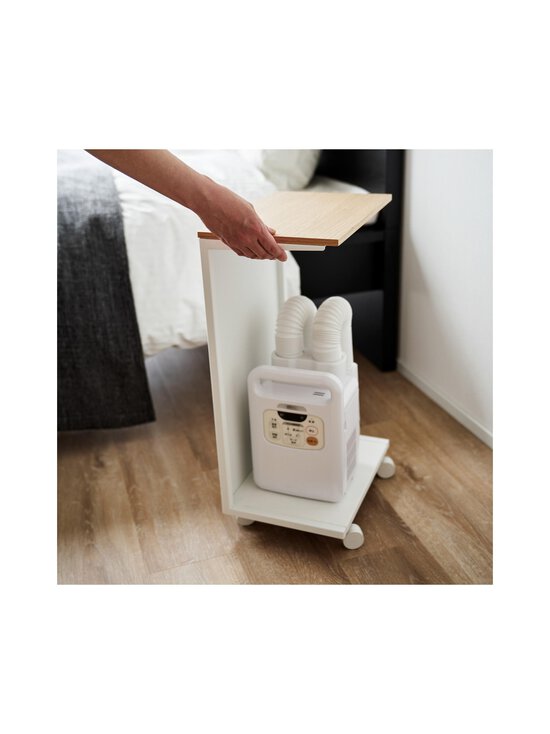 Yamazaki - Tower Semi-Closed Wood Top Casters -sivupöytä - WHITE | Stockmann - photo 8