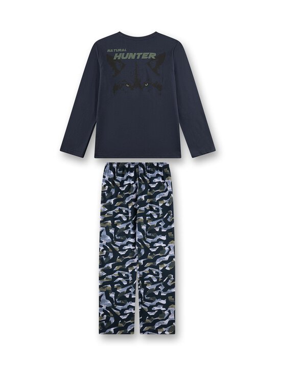 Sanetta - Wolf Motif -pyjamapaita ja pyjamahousut - 50175 NEPTUN - photo 2 Sanetta - Wolf Motif -pyjamapaita ja pyjamahousut - 50175 NEPTUN | Stockmann - photo 2