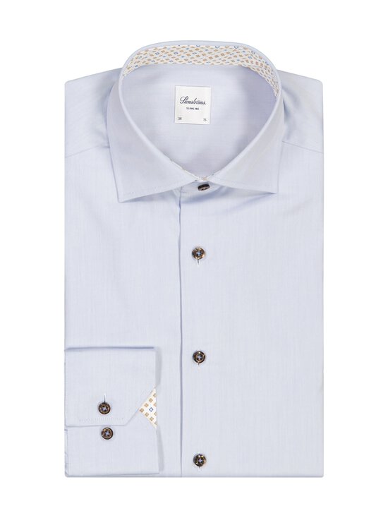 Stenströms - Slimline Contrast krekls ar apkakli - 100 LIGHT BLUE | Stockmann - photo 1
