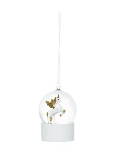 Casa Stockmann - Unicorn Snow Globe Ziemassvētku rotājums - WHITE | Stockmann
