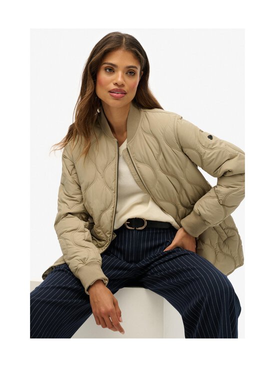Superdry - Short Quilted Liner -takki - 9UN WINTER TWIG BEIGE - photo 5 Superdry - Short Quilted Liner -takki - 9UN WINTER TWIG BEIGE | Stockmann - photo 5