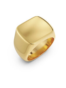 Edblad - Ellis Signet gredzens - GOLD | Stockmann