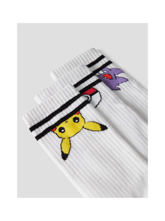 Name It - NkmMorten Pokemon -sukat 3 -pack - BRIGHT WHITE PACK:3 PACK | Stockmann - photo 2