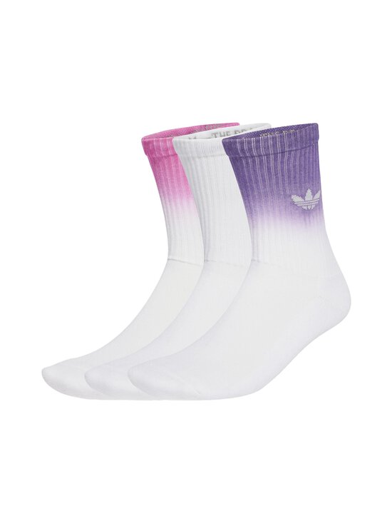 adidas Originals - Ombre zeķes, 3 pāri - JX5220 WHITE/SELUFU/AURPLU - photo 1 adidas Originals - Ombre zeķes, 3 pāri - JX5220 WHITE/SELUFU/AURPLU | Stockmann - photo 1
