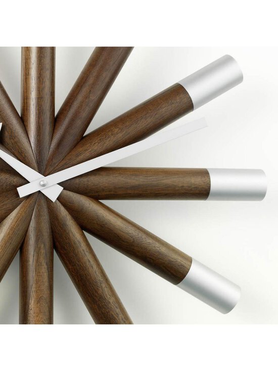 Vitra - Wheel-seinäkello - MUSTA,PÄHKINÄ | Stockmann - photo 5