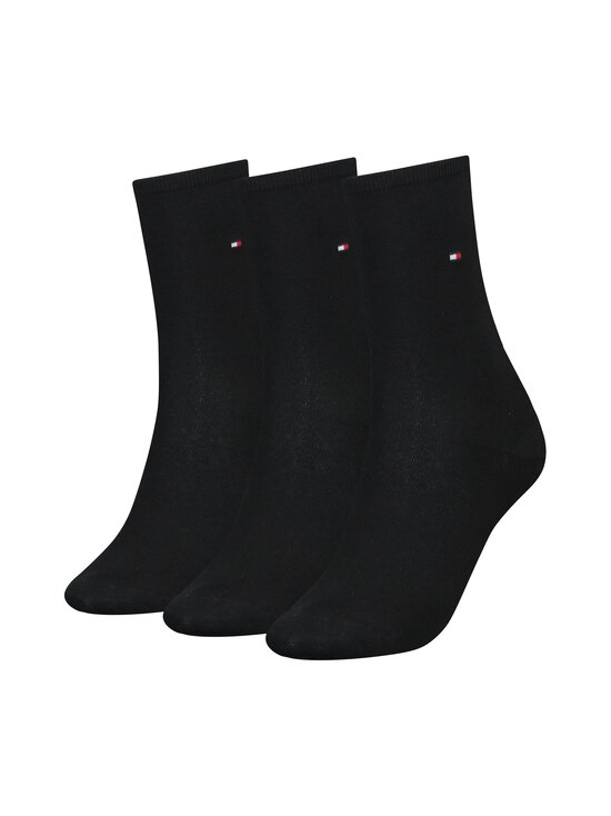 Tommy Hilfiger - Women-sukat 3-pack - 002 BLACK | Stockmann - photo 1