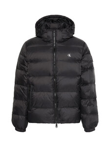 Calvin Klein Jeans - Zip Off Hood Down Puffer -toppatakki - UB1 BLACK 050000 | Stockmann