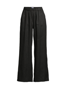 SAND Copenhagen - Pluga-leveälahkeiset housut - 200 EBONY BLACK | Stockmann