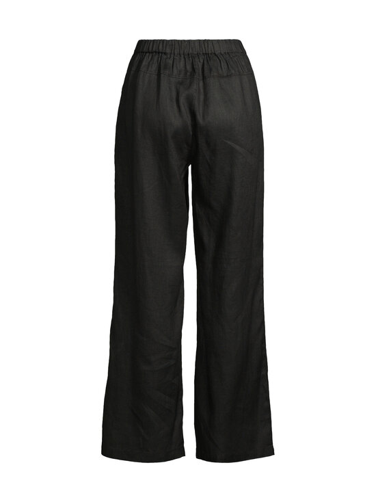 SAND Copenhagen - Pluga-leveälahkeiset housut - 200 EBONY BLACK | Stockmann - photo 2