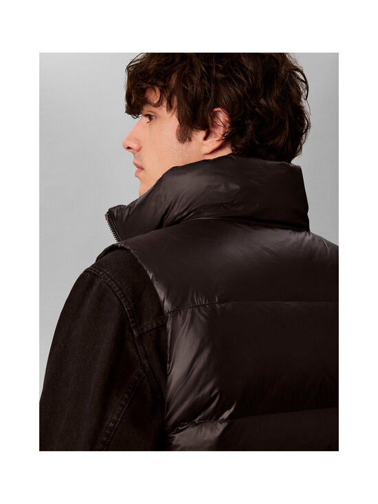 Calvin Klein Jeans - Glossy Stand Collar stepēta veste - UB1 BLACK | Stockmann - photo 5