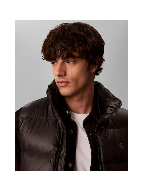 Calvin Klein Jeans - Glossy Stand Collar stepēta veste - UB1 BLACK | Stockmann - photo 7