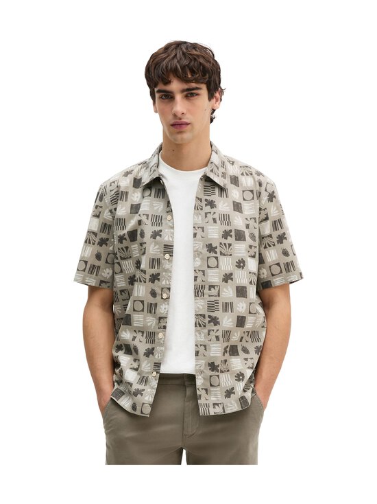 Marc O'Polo - Regular Fit Camp Collar -kauluspaita - N71 MULTI/CHARLESTON GRAY | Stockmann - photo 3