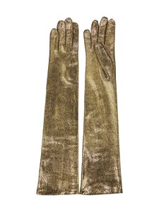 Sauso - Ruut-nahkakäsineet - BLACK GOLD SPARKLE | Stockmann