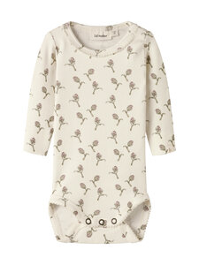 Lil' Atelier - Bodi NbfGayo Sig Slim - TURTLEDOVE AOP:ARTICHOKE | Stockmann