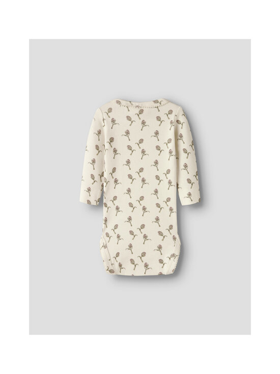 Lil' Atelier - Bodi NbfGayo Sig Slim - TURTLEDOVE AOP:ARTICHOKE | Stockmann - photo 2