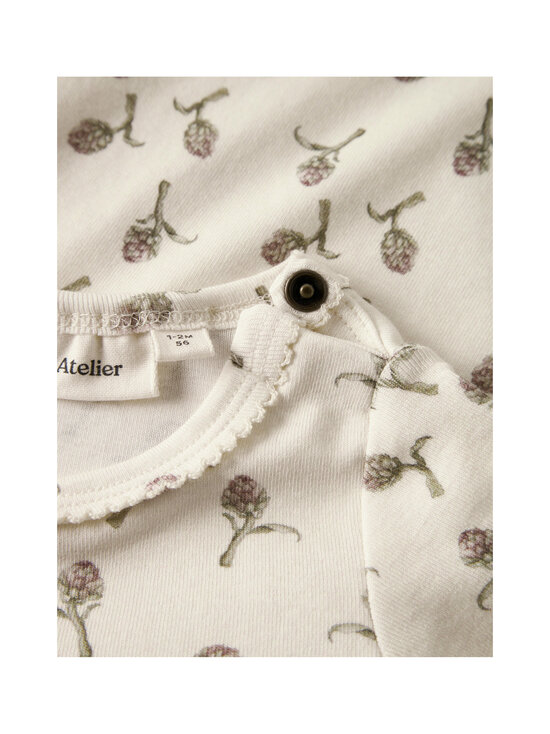 Lil' Atelier - Bodi NbfGayo Sig Slim - TURTLEDOVE AOP:ARTICHOKE | Stockmann - photo 3