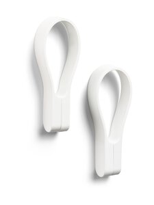 Zone Denmark - Loop-pyyheripustin magneetilla 2 kpl - WHITE | Stockmann