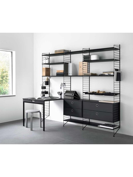 String - String System -lipasto musta saarni 78 x 30 cm - BLACK | Stockmann - photo 2