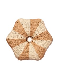Ferm Living - Rivan-lampunvarjostin - NATURAL/OFF-WHITE | Stockmann