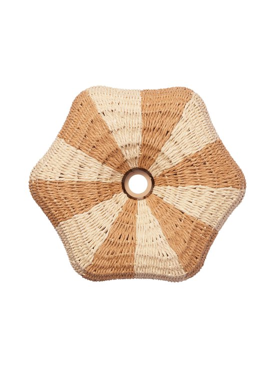 Ferm Living - Rivan-lampunvarjostin - NATURAL/OFF-WHITE | Stockmann - photo 1