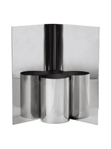 Ferm Living - Vaas Eddy Mirror Polished - MIRROR POLISHED | Stockmann