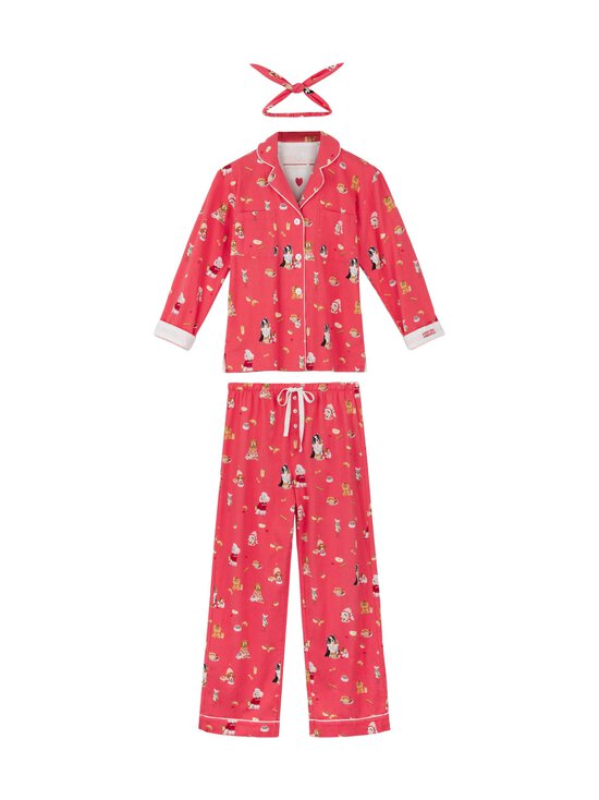 Pj Salvage - Flannels-pyjama - 558 ULTRA PINK | Stockmann - photo 1