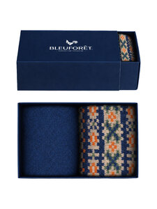 Bleuforêt - Kahsmirsukat 2-pack, lahjapakkaus - LZ4 / AMIRAL | Stockmann