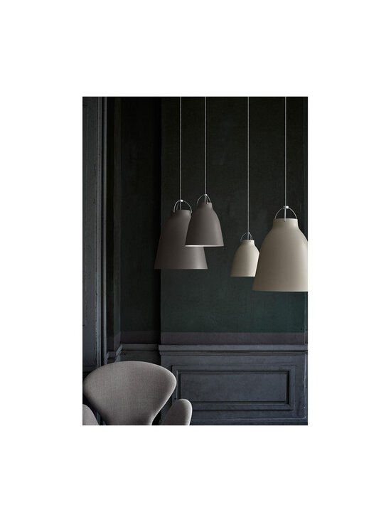 Fritz Hansen - Caravaggio P1 -riippuvalaisin warm silk ø 16,5 cm - GREY | Stockmann - photo 2