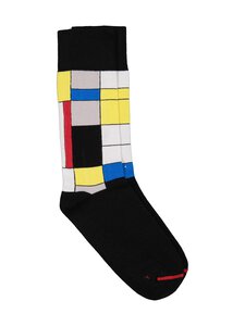 MuseARTa - Composition with Red, Blue and Yellow zeķes - BLACK MuseARTa - Composition with Red, Blue and Yellow zeķes - BLACK | Stockmann