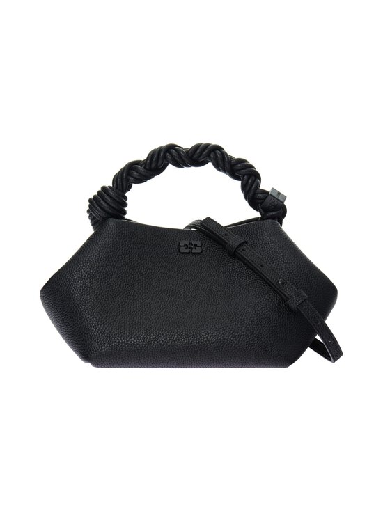 Ganni - Bou Bag Small Grained -laukku - 099 BLACK | Stockmann - photo 1