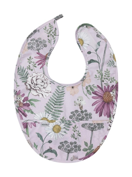 Pentik - Kukkakeiju-ruokalappu - PINK | Stockmann - photo 1