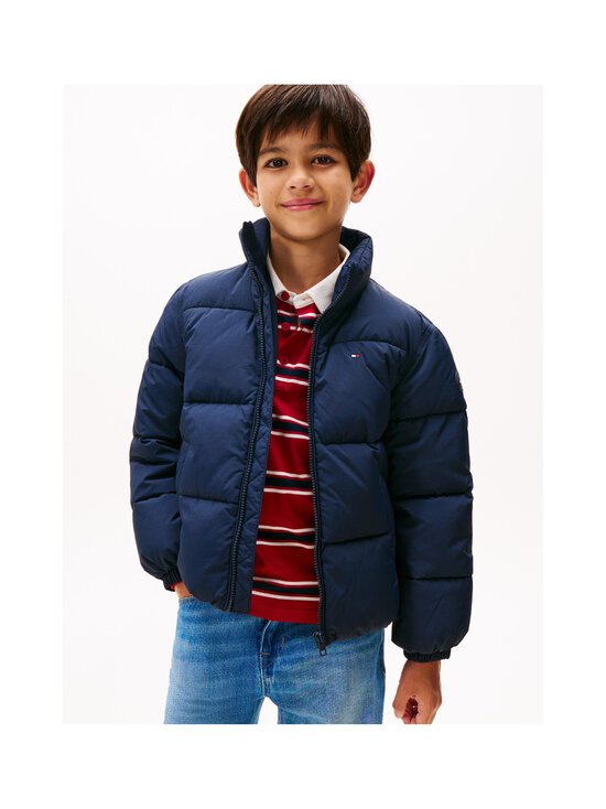 Tommy Hilfiger - Flag Puffer -toppatakki - C1G DARK NIGHT NAVY | Stockmann - photo 3