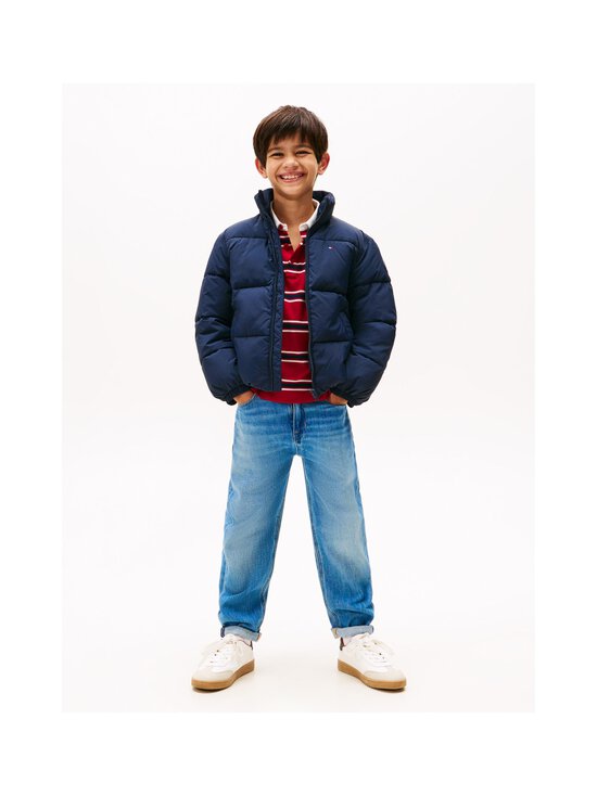 Tommy Hilfiger - Flag Puffer -toppatakki - C1G DARK NIGHT NAVY | Stockmann - photo 7