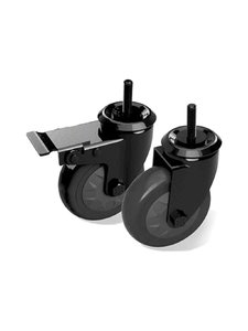 Big Green Egg - Caster Kit -pyöräsarja, 2 pyörää - BLACK Big Green Egg - Caster Kit -pyöräsarja, 2 pyörää - BLACK | Stockmann