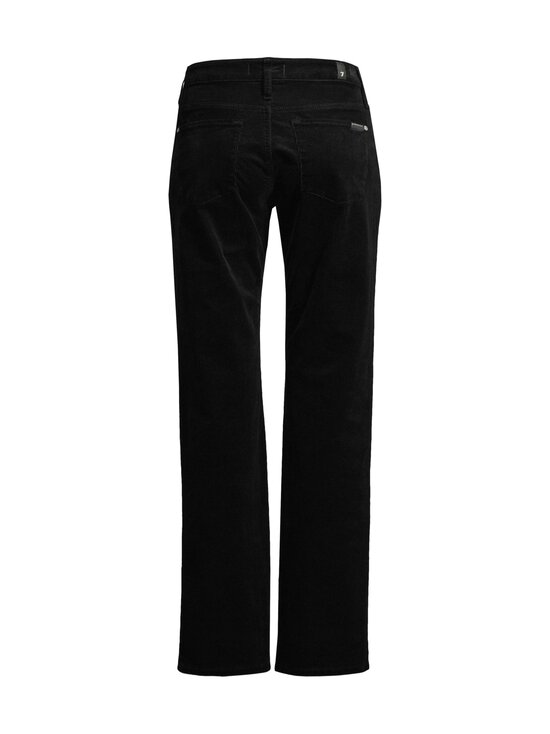 7 For All Mankind - Calie Straight Corduroy -vakosamettihousut - BLACK | Stockmann - photo 2