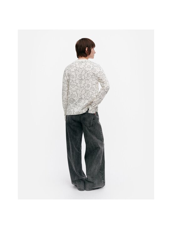 Marimekko - Sekunti Piirto Unikko trikotāžas krekls - 190 OFF WHITE, BLACK - photo 3 Marimekko - Sekunti Piirto Unikko trikotāžas krekls - 190 OFF WHITE, BLACK | Stockmann - photo 3