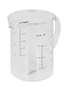 Birkmann - Cause We Care -lasinen mittakannu 500 ml - TRANSPARENT | Stockmann