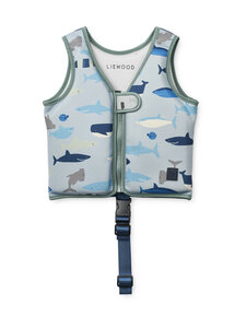 Liewood - Dove-uimaliivi - 2619 SHARK / DOVE BLUE | Stockmann