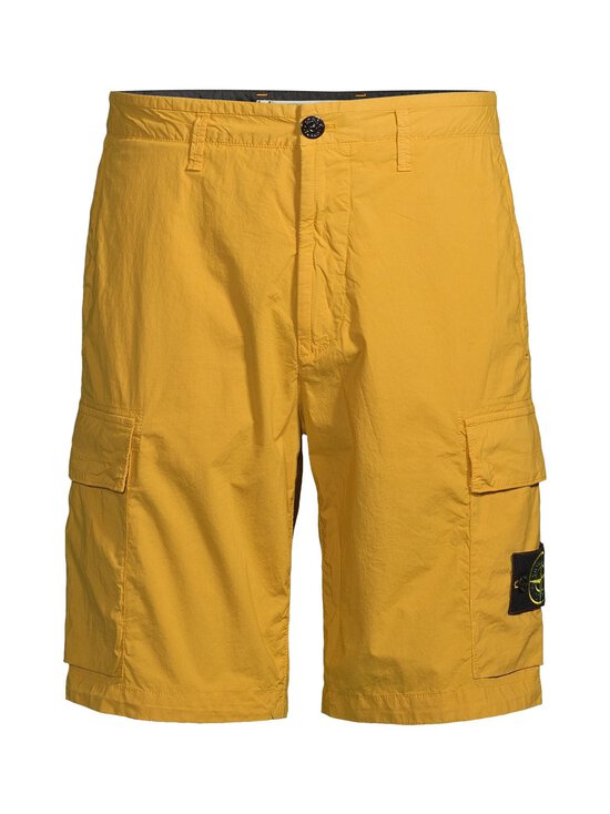 Stone Island - Logo Patch -reisitaskushortsit - V0034 MUSTARD | Stockmann - photo 1