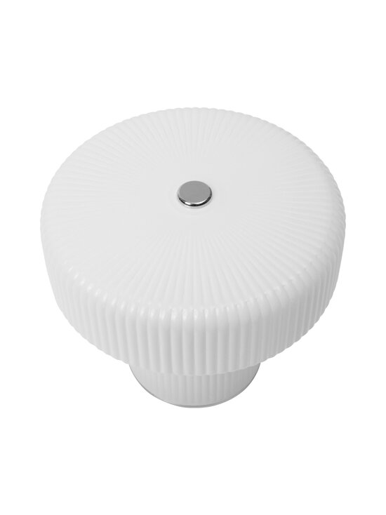 Ferm Living - Ripple Portable - johdoton pöytävalaisin 10 cm - WHITE | Stockmann - photo 2