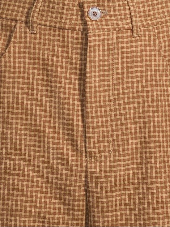 Séfr - Ramon-housut - FINE CHECK TAN | Stockmann - photo 4