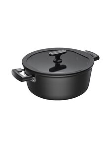 Fiskars - Paksupõhjaline pott Hard Face, 5 l - BLACK Fiskars - Paksupõhjaline pott Hard Face, 5 l - BLACK | Stockmann