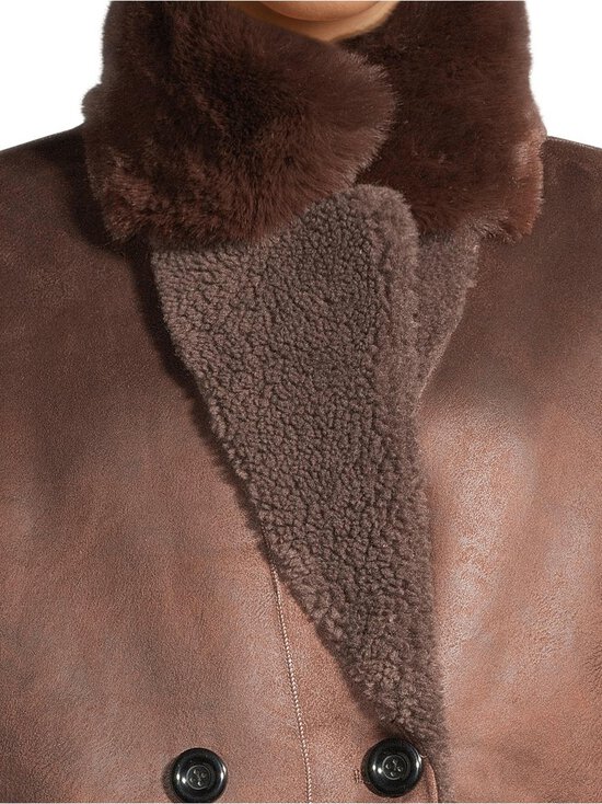 AMERICANDREAMS - Leona Long -villakangastakki - CHOCOLATE BROWN - photo 5 AMERICANDREAMS - Leona Long -villakangastakki - CHOCOLATE BROWN | Stockmann - photo 5