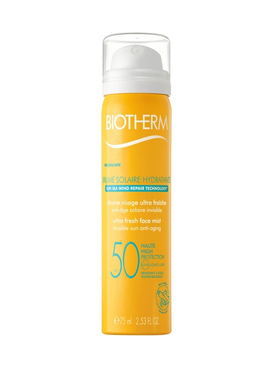 Brume Solaire Hydratante SPF 50 -aurinkosuojasuihke kasvoille 75 ml