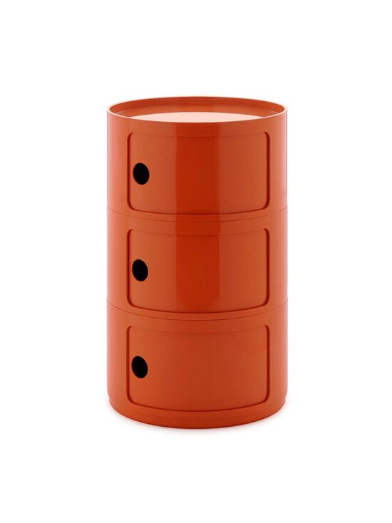 Kartell - Componibili Big -säilytyskaluste 3-osainen oranssi - ORANGE | Stockmann - photo 1