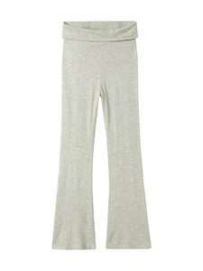 Name It - NkfNullaria trikotāžas bikses - LIGHT GREY MELANGE | Stockmann