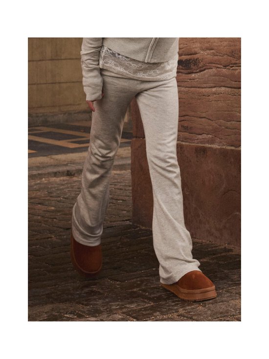 Name It - NkfNullaria trikotāžas bikses - LIGHT GREY MELANGE | Stockmann - photo 5